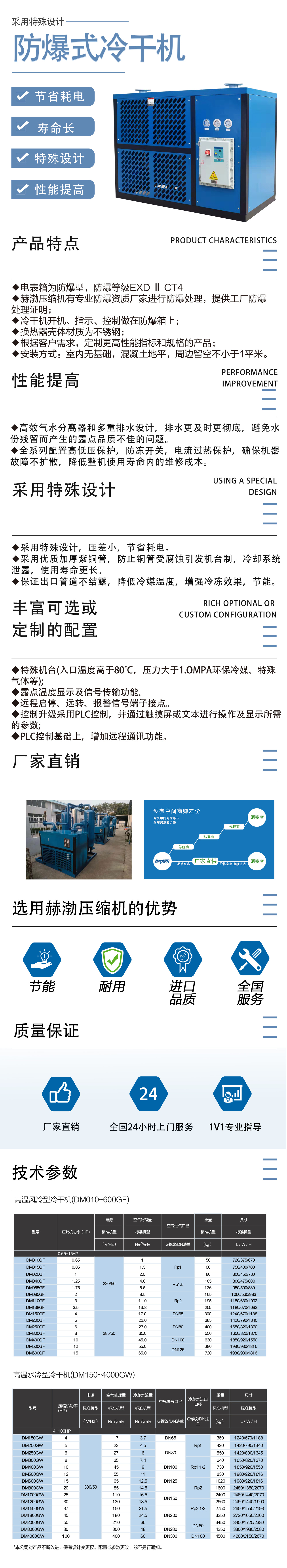 防爆冷干机